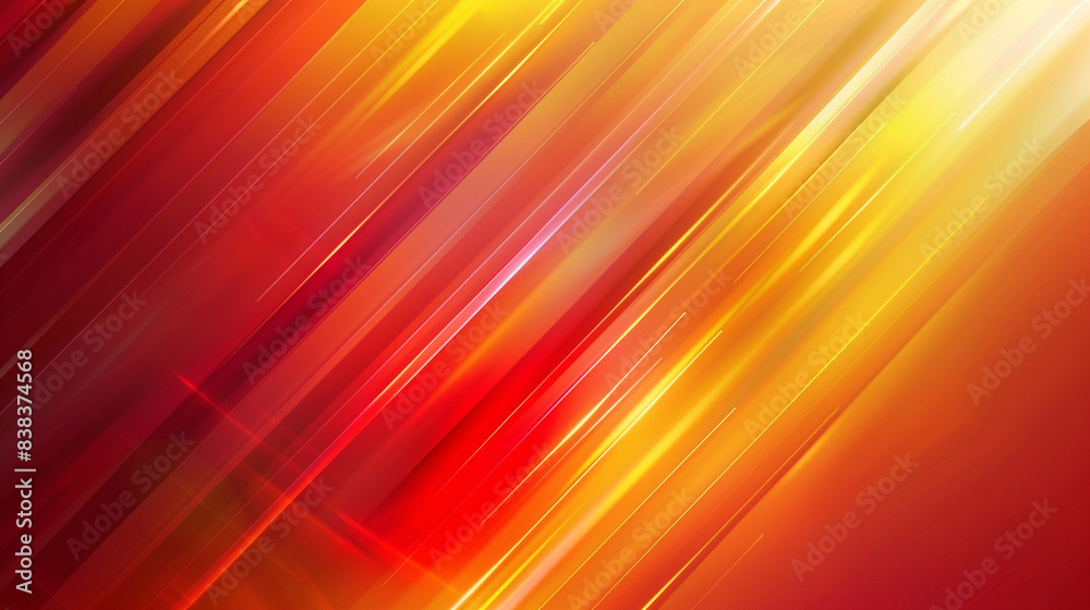 Obraz premium Orange and red with templates metal texture soft lines tech gradient abstract diagonal background