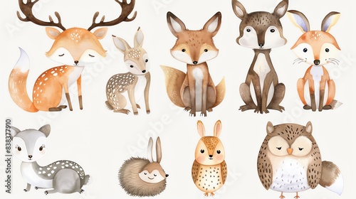 set of animals