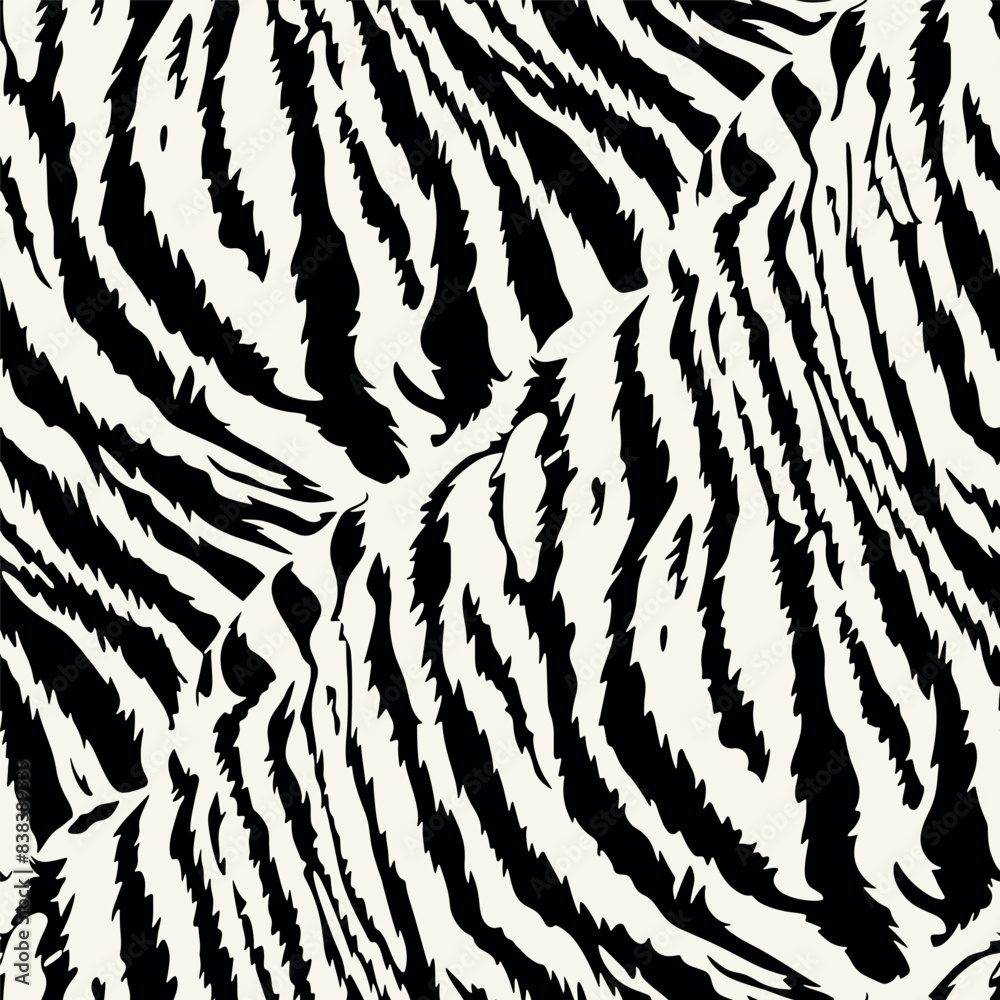 Vector seamless pattern with tiger spots. Endless stylish texture. Rough repeating background. Natural stylish spotty animal print. Can be used as swatch in Illustrator. Vector seamless pattern with tiger spots. Endless stylish texture. Rough repeating background. Natural stylish spotty animal print. Can be used as swatch in Illustrator.