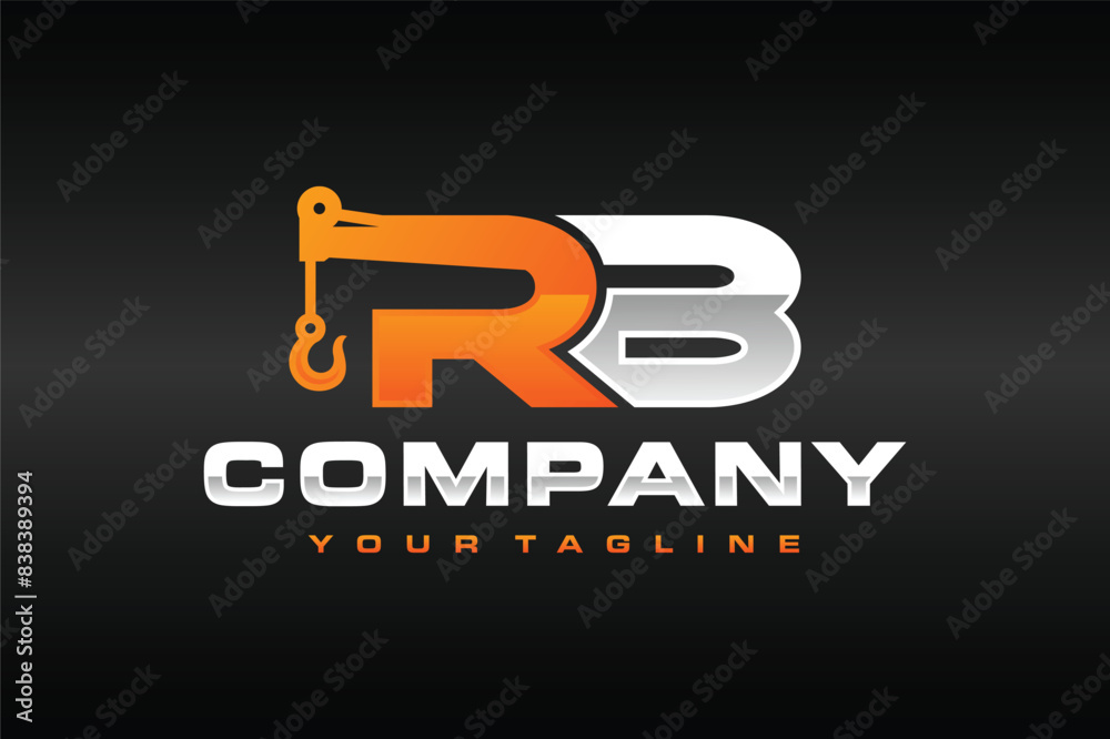 initial RB towing logo initial RB towing logo