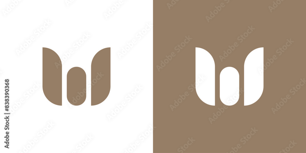 Letter W logo design with creative concept. Premium Vector Letter W logo design with creative concept. Premium Vector