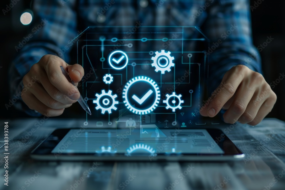 Digital Business Solution Concept Generative AI Digital Business Solution Concept Generative AI