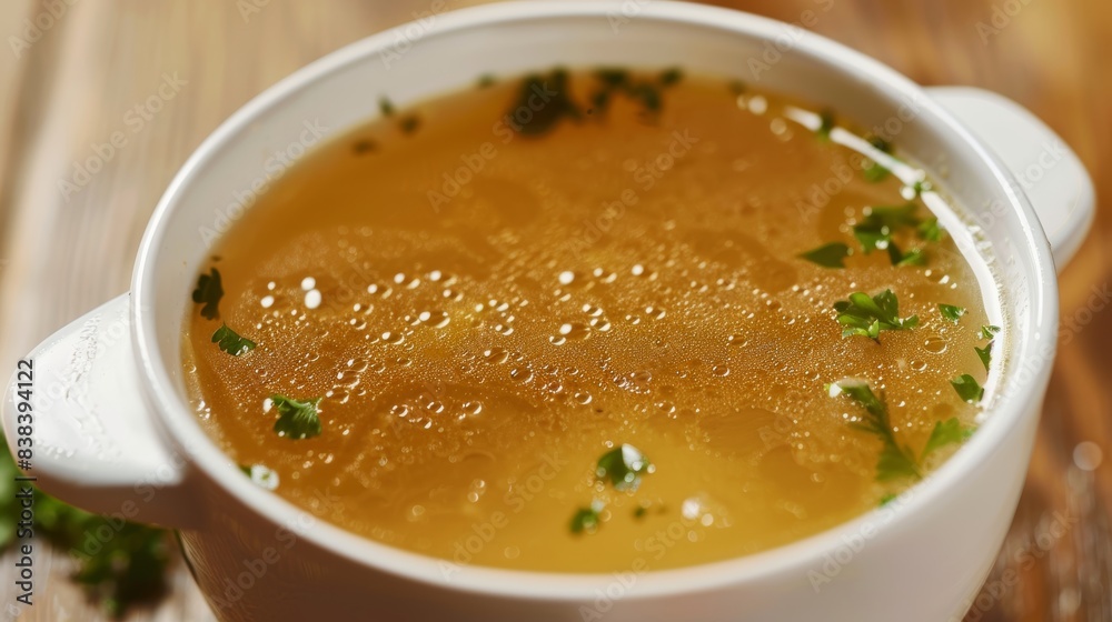 Stylish Raw Chicken Broth Preparation Generative AI Stylish Raw Chicken Broth Preparation Generative AI