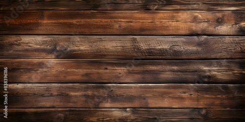 Vintage dark brown reclaimed barn wood texture for rustic decor. Concept Rustic Decor, Barn Wood Texture, Reclaimed Wood, Vintage Style, Dark Brown Finish photo