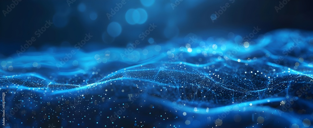 Fototapeta premium abstract digital background connection with lines