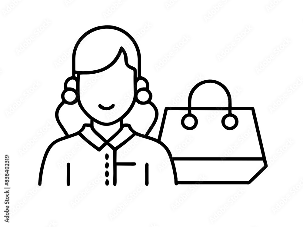 woman holding a bag. a woman carrying a bag. woman with bag icon. woman holding a bag. a woman carrying a bag. woman with bag icon.