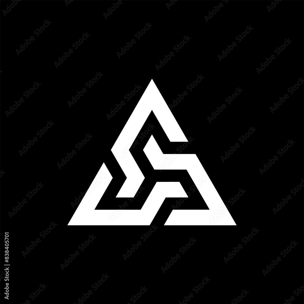 Triangle Abstract Logo can be used for logo, icon, and etc. Triangle Abstract Logo can be used for logo, icon, and etc.