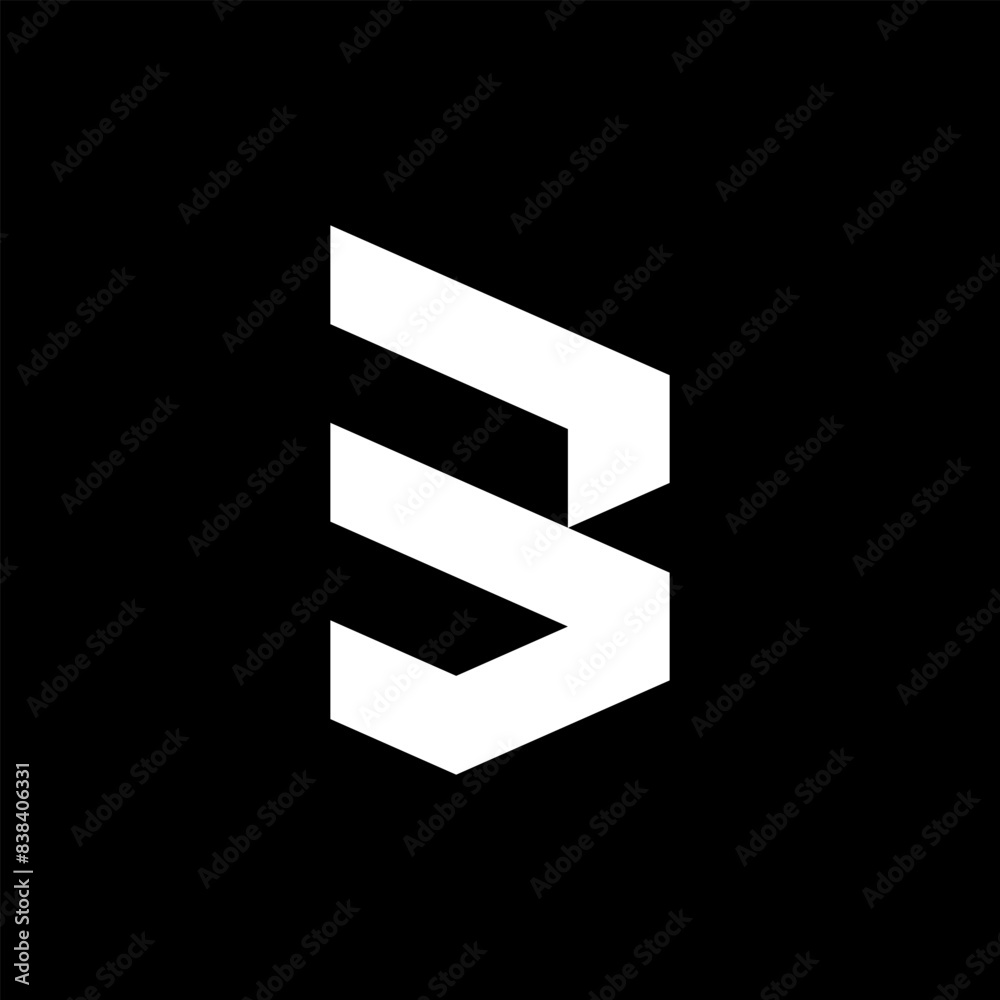 Letter B Abstract Logo can be used for icon, sign, logo and etc Letter B Abstract Logo can be used for icon, sign, logo and etc