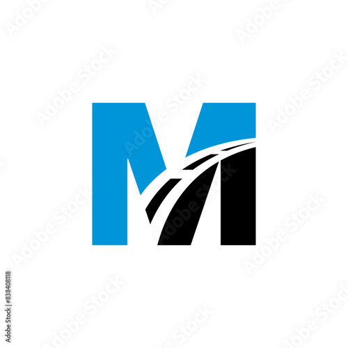 M Street Logo can be used for icon, logo, and etc.