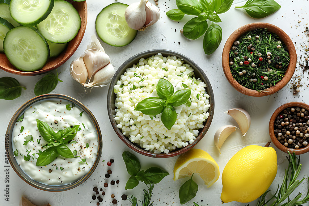 salad with avocado and cucumber salad with avocado and cucumber