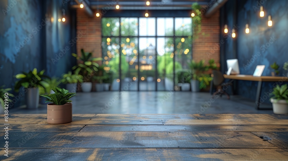 Modern Comfortable Office Interior Generative AI Modern Comfortable Office Interior Generative AI