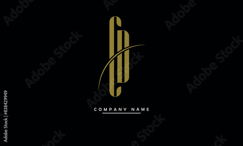 DC, CD, D, C Abstract Letters Logo Monogram