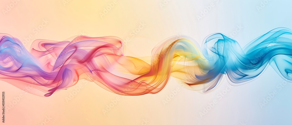Swirling Vortex Rainbow smoke, negative space, isolated on black background, advertising photoshoot, pride month LGBTQIA theme Swirling Vortex Rainbow smoke, negative space, isolated on black background, advertising photoshoot, pride month LGBTQIA theme