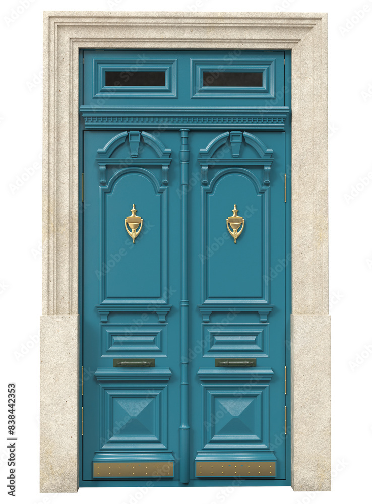 Entrance classic doors for the house Entrance classic doors for the house