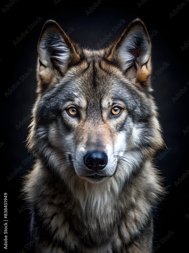 animal gray wolf fauna canis canis carnivore