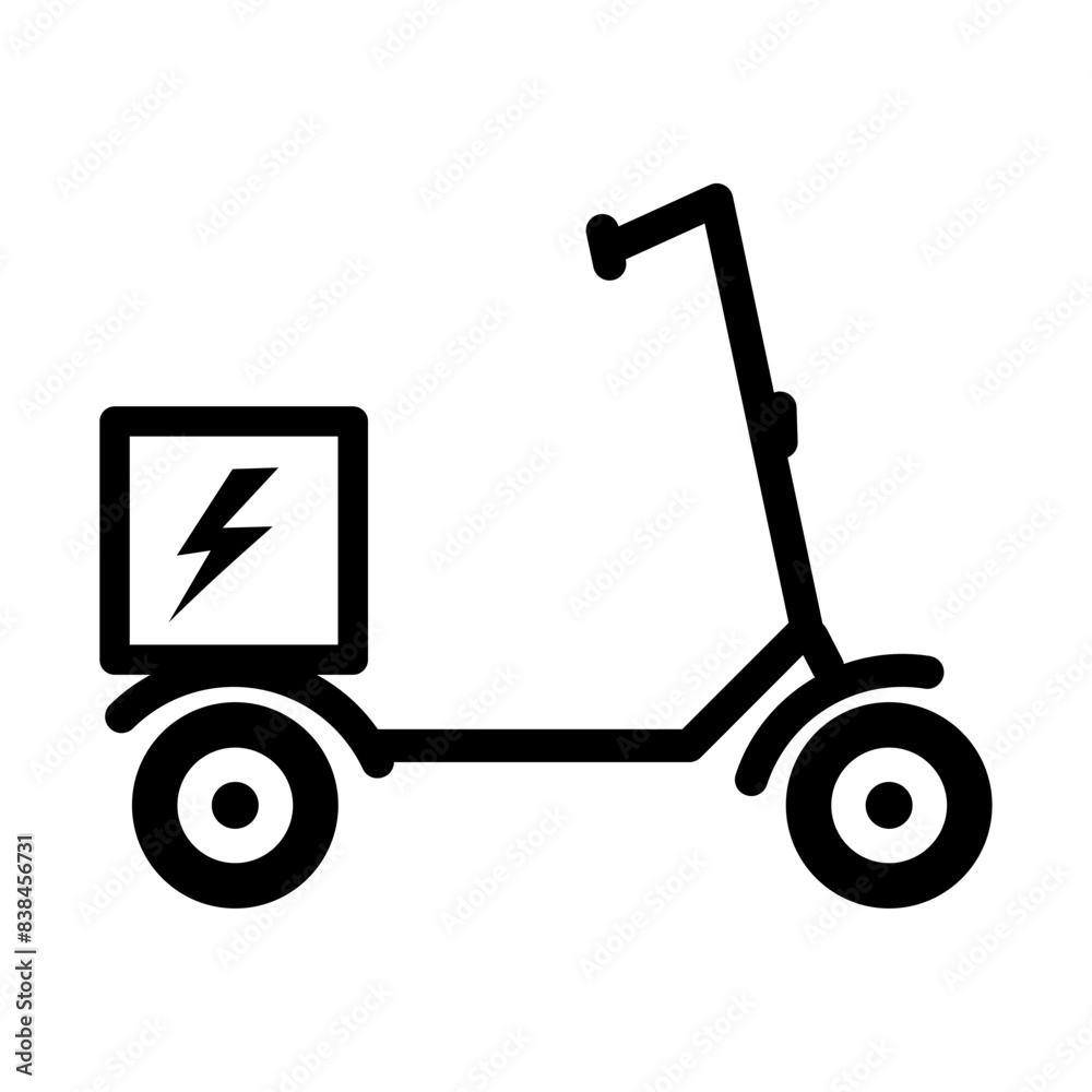 Electric scooter icon symbol Electric scooter icon symbol