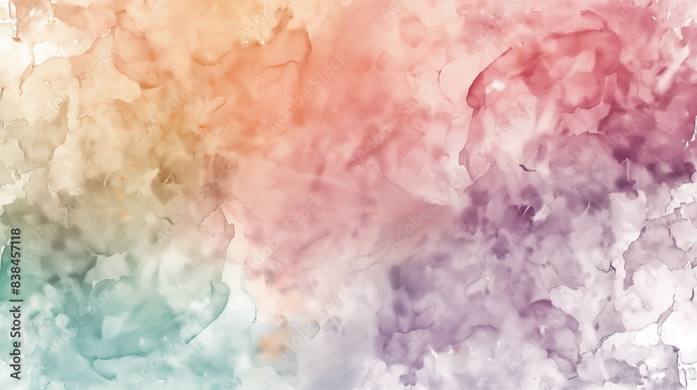 Soft Watercolor Blended Hues Texture Soft Watercolor Blended Hues Texture
