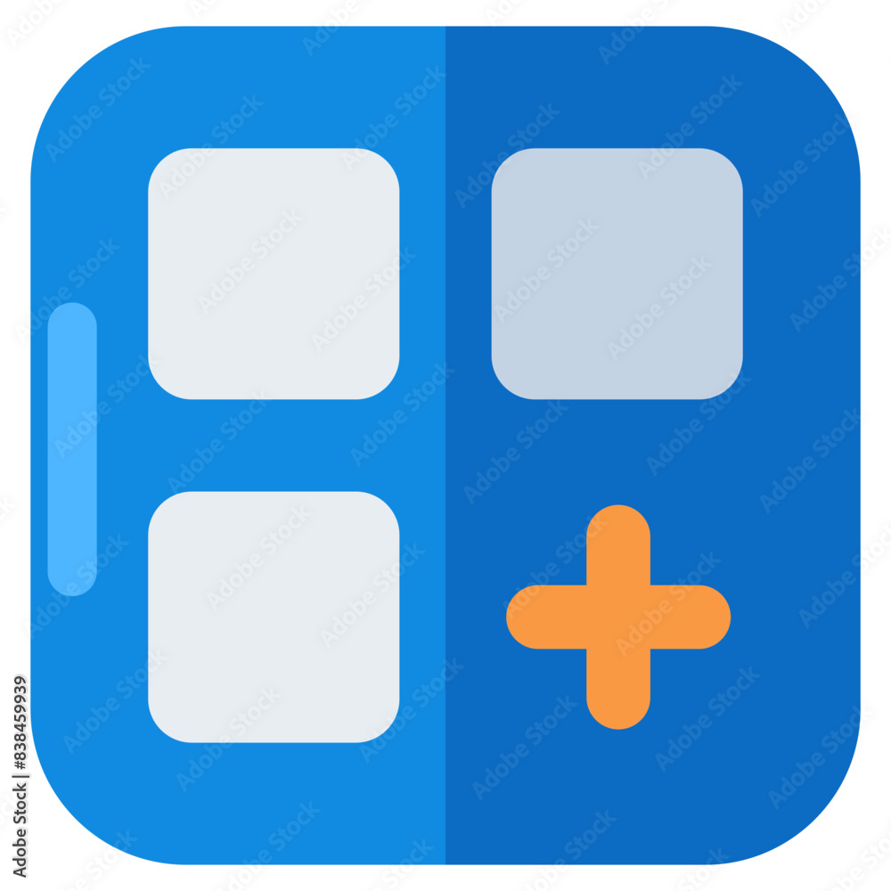 Fototapeta premium Premium download icon of layout 