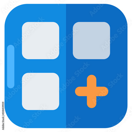 Premium download icon of layout 