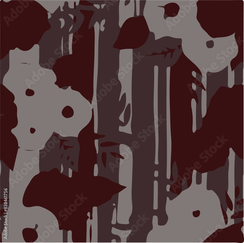 Graphical abstract seamless pattern. Vector illustration fabric wallpaper background textured