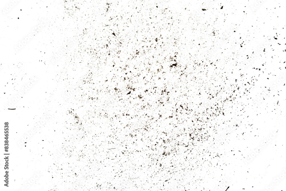 Pieces of broken black wooden coal isolated on white background Pieces of broken black wooden coal isolated on white background