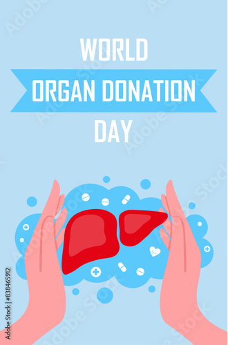 world organ donation day banner photo