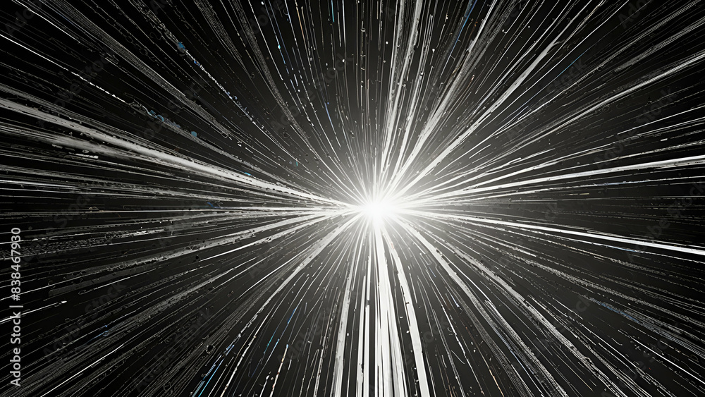 Obraz premium Black and White Lines Background, Minimalist and Striking Design for Various Creative Projects and Visual Concepts