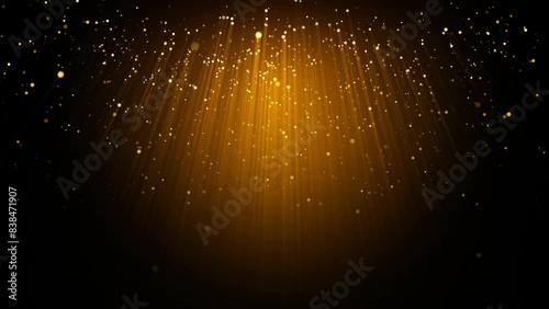 Gold Particle Falling Loop