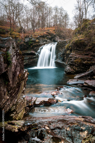 Scottish landscape - Falls of Falloch photo