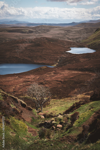 Scottish landscapes - Quiraing hiking trail