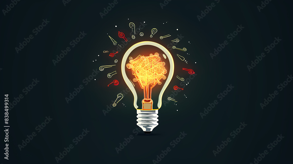 Light bulb on green background, teaching theme Light bulb on green background, teaching theme