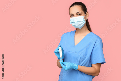 Portrait of female doctor i...