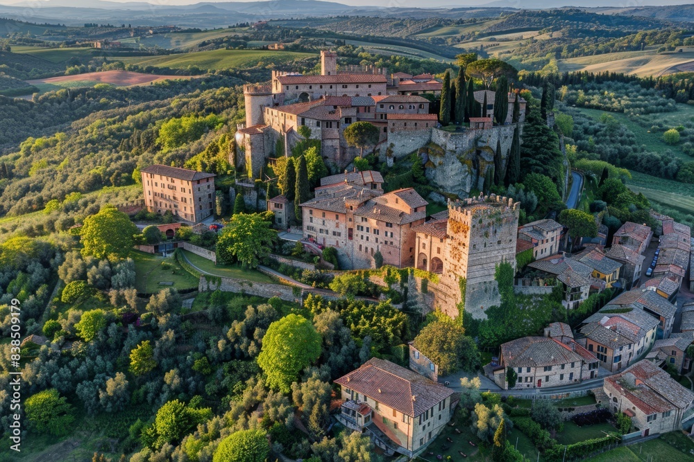 the medieval village of san giovanni in san giovanni in tuscany, italy
the medieval village of san giovanni in san giovanni in tuscany, italy