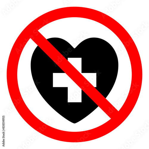 AED Automated External Defibrillator Symbol Sign, Vector Illustration, Isolate On White Background Label .EPS10