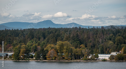 Vancouver Harbor and Mountain View