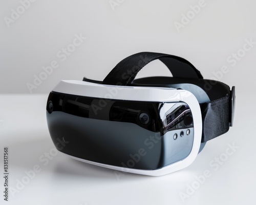 Equipment Tracking. VR Glasses with Controls for Three-Dimensional Perception