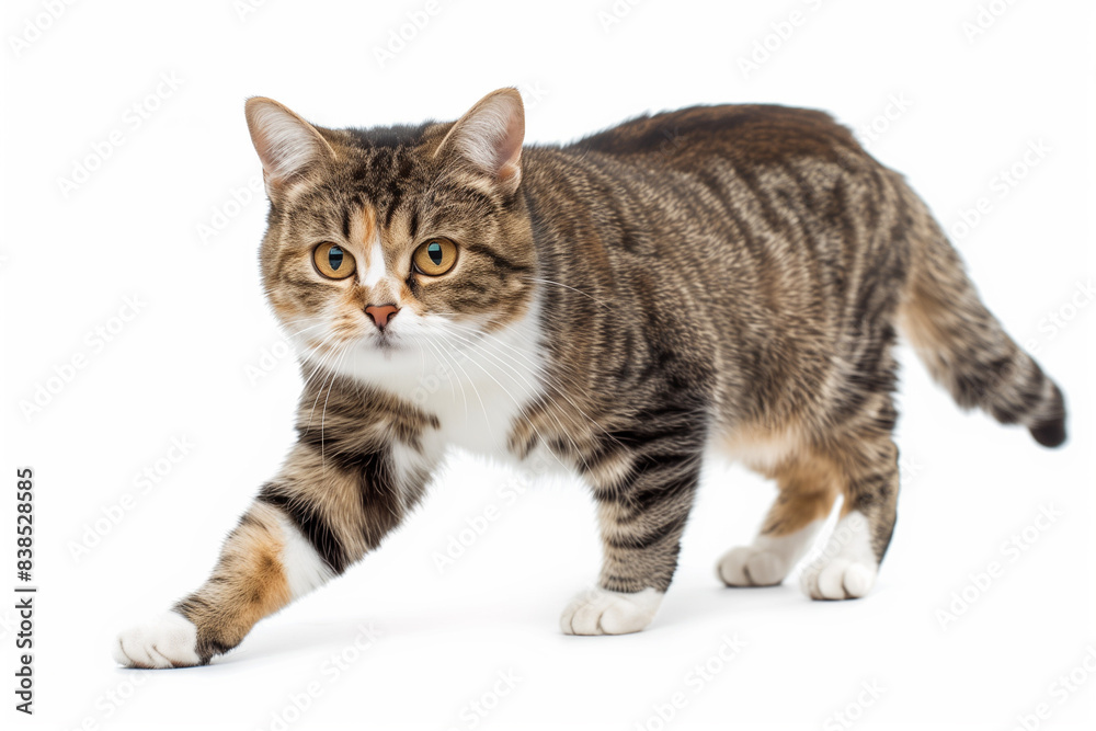 Obraz premium American wirehair cat breed