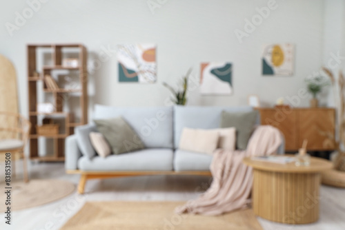 Modern living room interior...