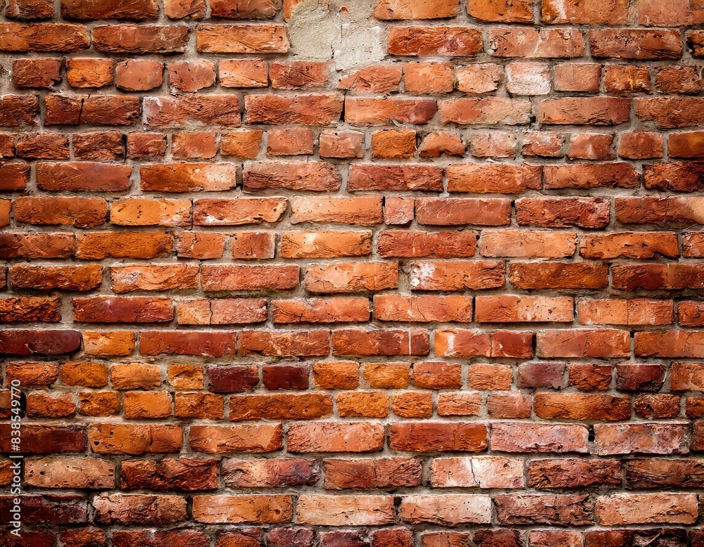Fototapeta premium brick bricks stone mortar stucco wall background backdrop surface