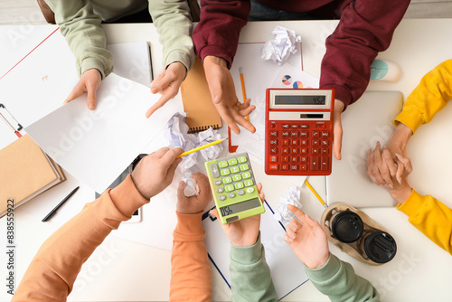 Business people working wit...