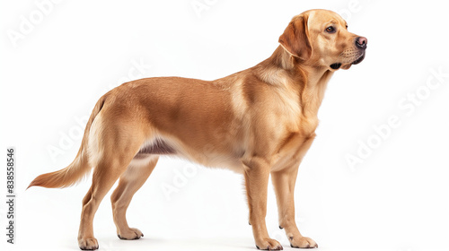 golden retriever isolated on white © Ramses