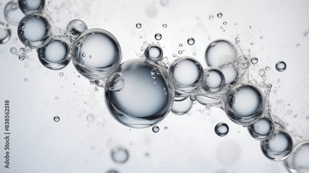 Suspended Droplets: A Dance of Light and Water Suspended Droplets: A Dance of Light and Water