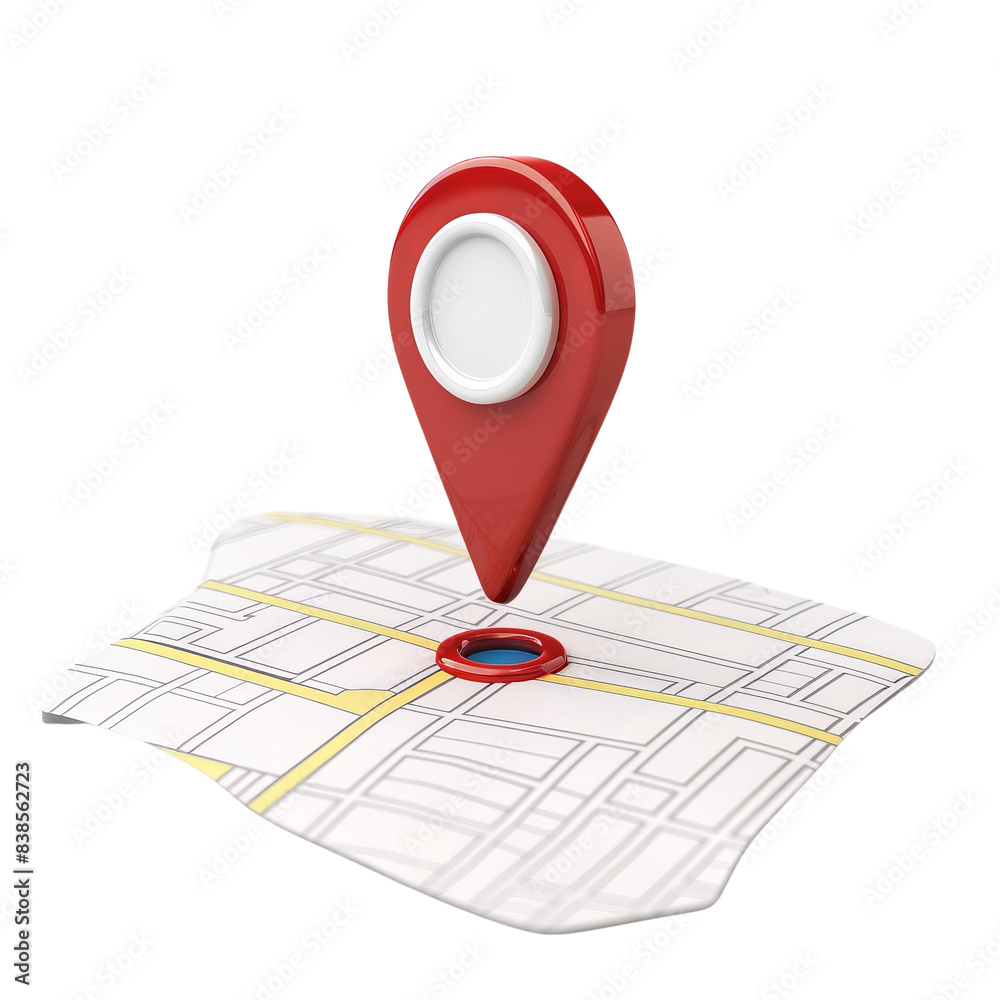 location pin on a map. isolated on white background, transparent background location pin on a map. isolated on white background, transparent background