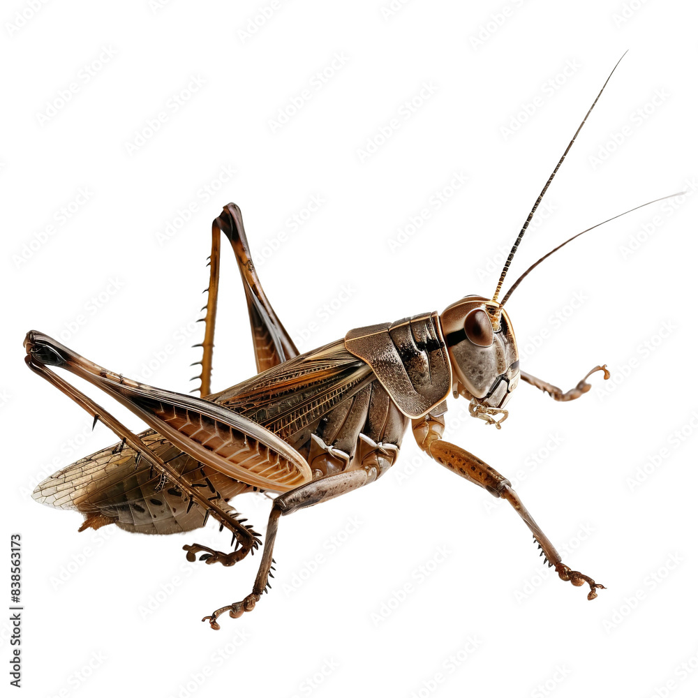 grasshopper isolated on white background, transparent background grasshopper isolated on white background, transparent background