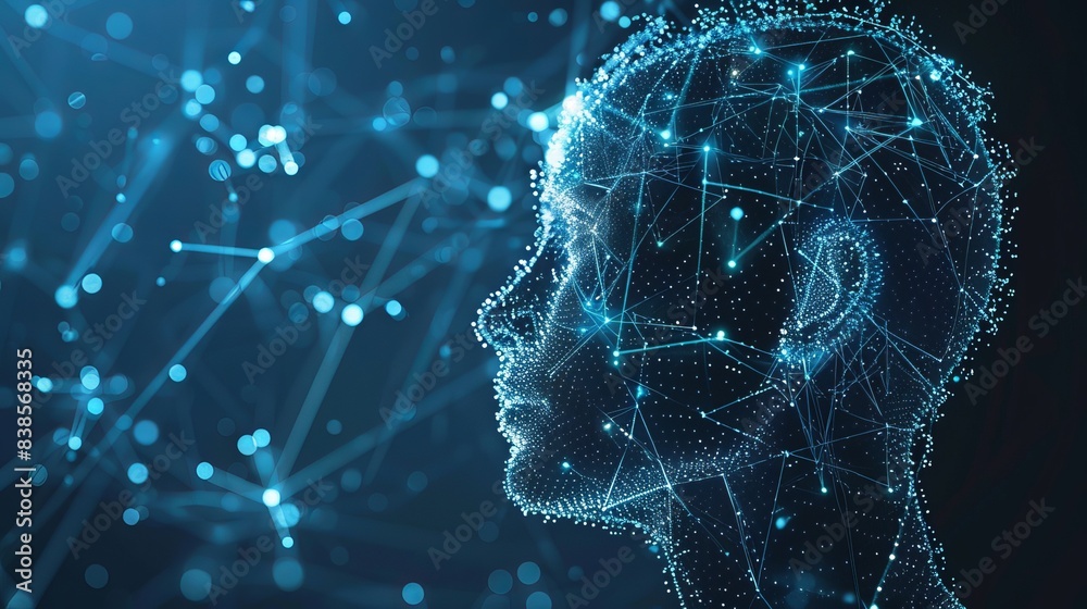 AI Artificial Intelligence concept Deep learning and digital ...