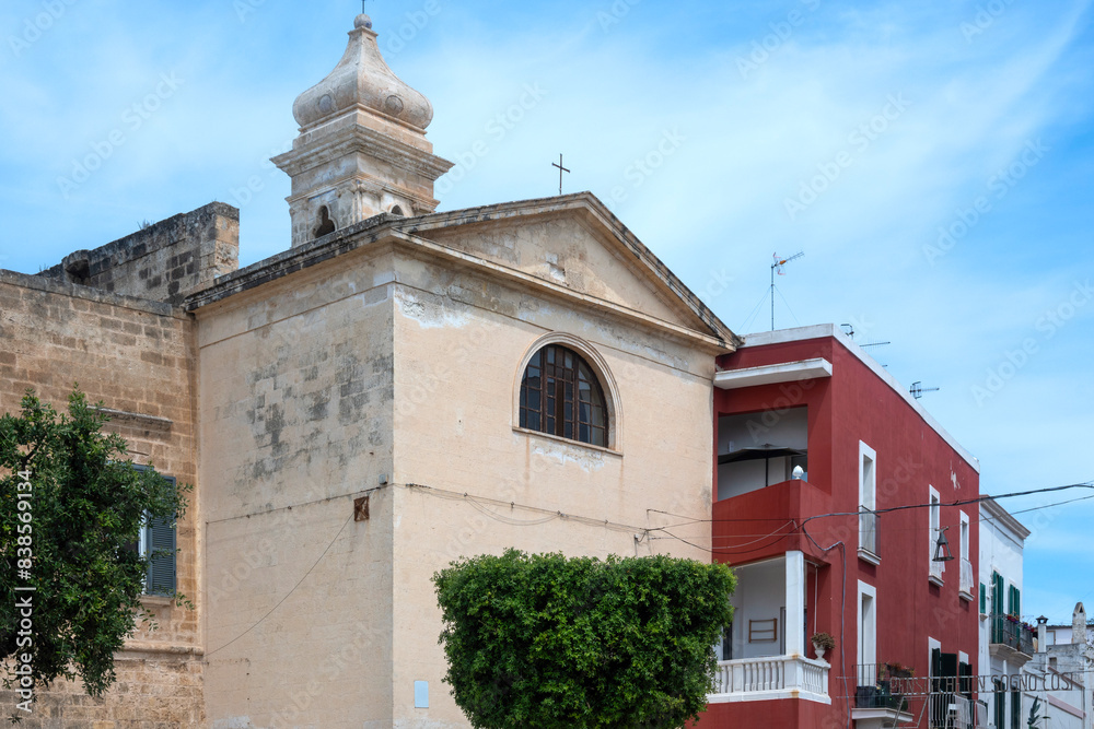 Fototapeta premium The Old town of Polignano a Mare, Apulia Region, Italy