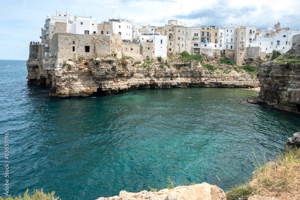 Fototapeta premium The Old town of Polignano a Mare, Apulia Region, Italy