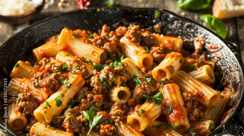 Rigatoni Pasta Bolognese. Savory world of Italian cuisine, cookbooks, culinary blogs. Rigatoni Pasta Bolognese. Savory world of Italian cuisine, cookbooks, culinary blogs.