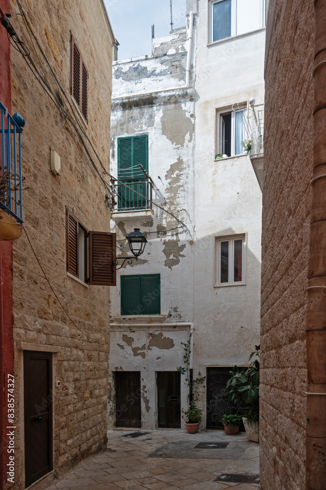 The Old town of Polignano a Mare, Apulia Region, Italy The Old town of Polignano a Mare, Apulia Region, Italy