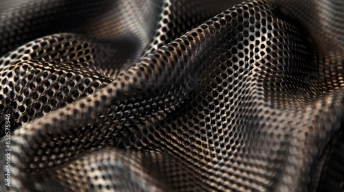 The touch of the mesh is surprisingly soft and pliable contradicting its sy appearance and making it appealing to the senses